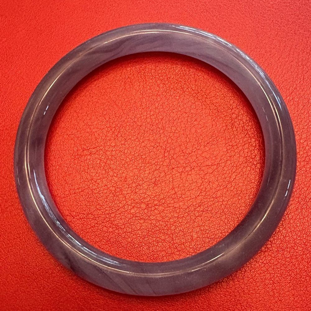 Jade Bangle Bracelet - Picture 3 of 5